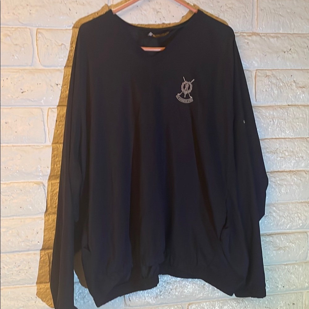Men’s Sunderland of Scotland St. Andrews Links Navy Pullover